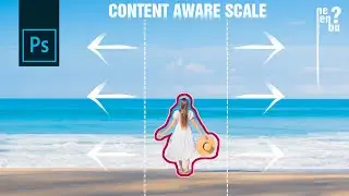 Enlarging the Picture without Distorting the Content - Content Aware Scale - Photoshop Tutorials