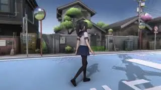 If Yandere Simulator had a small town, part of it might look like this...