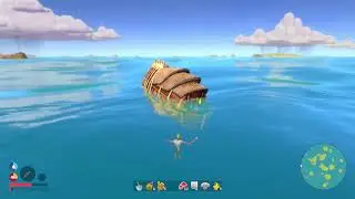 НОВАЯ ВЫЖИВАЛКА В СТИЛЕ VALHEIM! НОВАЯ ИГРА BREAKWATERS - ВОЛНОРЕЗЫ ОБЗОР