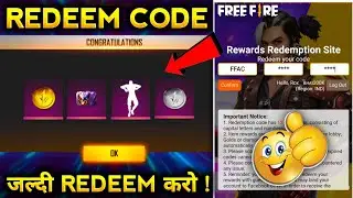 FREE FIRE ASIA CHAMPIONSHIP REWARDS REDEEM CODE IN FREE FIRE REDEEM CODE TODAY FREE FIRE REDEEM CODE