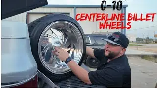 C-10 Getting Dropped And Billets😱😱😱 #automobile #classictrucks #billets #droppedtrucks #fypyoutube