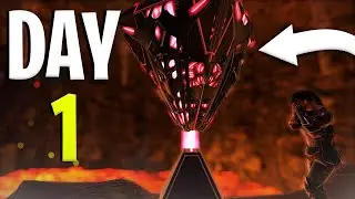 The Most INSANE Luck On DAY 1 - Ark PvP