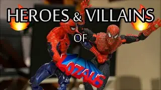HEROES & VILLAINS OF LOZAUS1 Spiderman Stop Motion