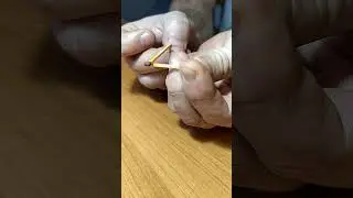 Фокус - прыгающая спичка