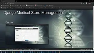 Django Project on Medical Shop Management System