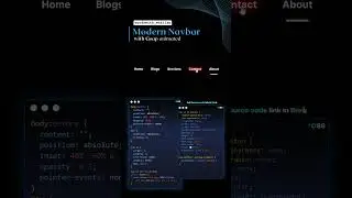Modern Navbar 
