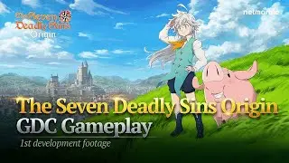 The Seven Deadly Sins Origin 일곱 개의 대죄 오리진 - GDC 2023 gameplay preview trailer