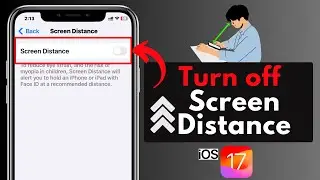 How To Turn Off Screen Distance on iPhone iOS 17 | Turn Off Distance Alerts on iPhone