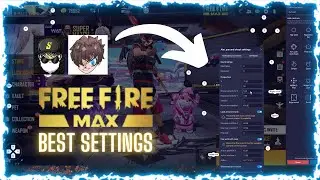 Free Fire MAX 100% HEADSHOTS 👽⚡🖱 NEW SETTINGS 🎯BlueStacks 5/MSI Free Fire Emulator