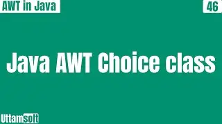 Java AWT Choice class | what is awt choice in java | example | in  Hindi
