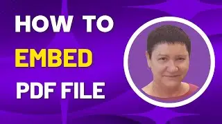 How to Embed PDF File
