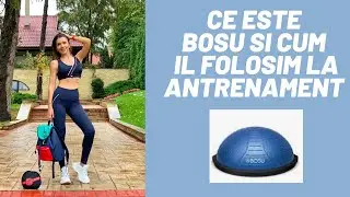 Ce este BOSU BALL si cum il folosim in antrenamentele de acasa I Carmen Brumă