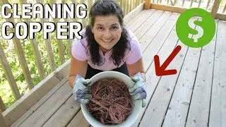 CLEANING COPPER  With Vinegar & Salt !!!
