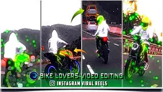 🔥Biker Neon Effect Reels Video Editing |👿Bike Rider Video Editing Alight Motion | Bike Rider Xml