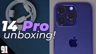 iPhone 14 Pro Unboxing & Impressions! - 91Tech