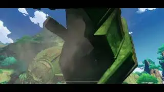 Genshin impact. Inside giant ruin guardian in sumeru
