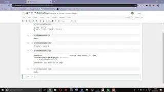 Python List Part I