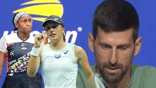 Novak Djokovic Talks About Coco Gauff and Iga Swiatek