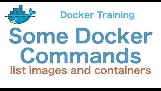 Docker Training 12/29: Some Docker Commands (list images and containers)