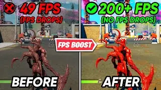 How To Fix FPS Drops and Lag In Fortnite Chapter 2 Season 8 | Fortnite FPS Boost!