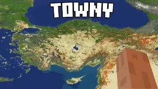 Gerçek Dünya Haritalı Minecraft Towny Sunucusu - ElmasOyuncu