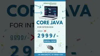 Level Up Your Java Skills for Just ₹2,999 ||  SILAN SOFTWARE