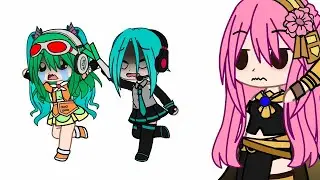 "GUMI!, WHERE'S MY PIGTAIL!"||Vocaloid||Ft.Hatsune Miku and Gumi||Not Original||Inspo||