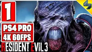 FULL WALKTHROUGH RESIDENT EVIL 3 REMAKE ➤ Part 1 ➤ No Commentary ➤ Gameplay PS4 Pro 4K 60FPS