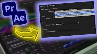 Adobe Premiere Pro & After Effects için EKRAN KARTI HIZLANDIRMASI Nasıl Yapılır?