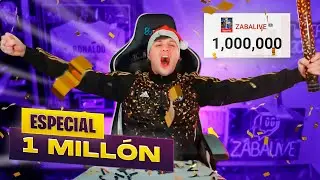 CELEBRANDO 1 MILLÓN de SUSCRIPTORES en DIRECTO