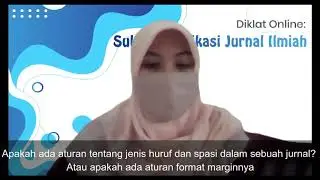 #12 Q&A Bu Candra - Apakah ada aturan tentang jenis huruf dan spasi dalam sebuah jurnal?