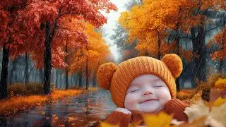 🌧️🍁 Relaxing Autumn Rain 🌧️🍁 White Noise for Sleep and Calmness - Autumn Lullaby of Nature