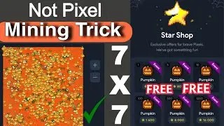 Not pixel Halloween Event Free Pumpkin Not pixel Free star Not pixel Halloween free Pixel coin