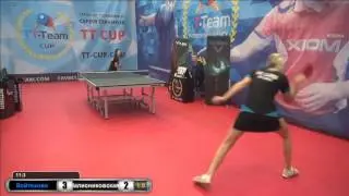 Игра за 1 место. Войтехова (Карликова) - Налисниковская. 18 сентября 2016 TT Cup