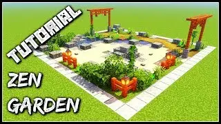 How To Build A Zen Garden | Minecraft Tutorial