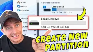 How to Create New Partition on Windows 11 (Easiest Method)