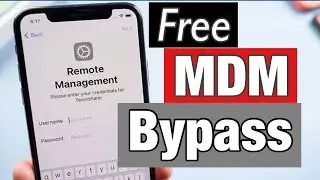 All iphone mdm bypass by unlocktool free | how to unlock mdm lock |