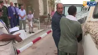 تندوف  : إنطلاق قافلة أول مكتب متنقل للإنتخابات نحو منطقتي  الكحال والشناشن