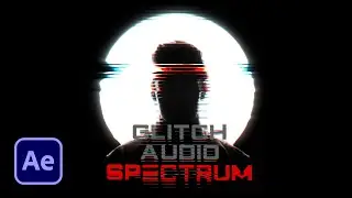 Audio Glitch Spectrum | After Effects Tutorial | Audio Visualizer