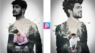 picsArt Amazing Double Exposure Photo Editing Tricks | New picsArt Editing Tutorial || DequeEditing🔥