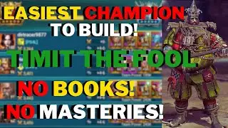 GEAR UP & GO! Timit The Fool Arena Showcase! Raid Shadow Legend