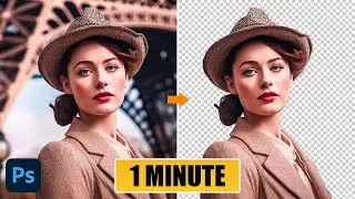 How to Remove Background in Photoshop! (Fast & Easy for Beginners)