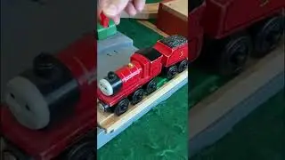 Thomas and Friends Train Crash with James and Diesel 10