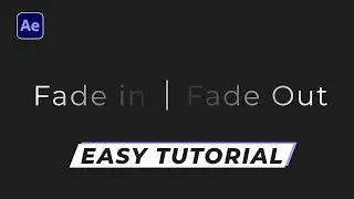 How to Create a Fade In Fade Out Text Effect in After Effects