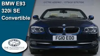 E93 BMW 3 Series 320I SE Convertible | Walk around Video Tour |