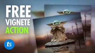 Free Photoshop Vignette Action! - Fully Non Destructive!