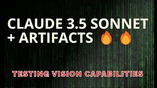 Claude 3.5 Sonnet + Artifacts 🔥🔥 – Testing Vision Capabilities  Screenshot To Code