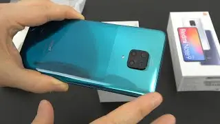 Xiaomi Redmi Note 9 Pro Unboxing (Quad Camera Tropical Green Midrange Phone)