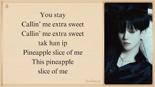 BAEKHYUN 'Pineapple Slice' Easy Lyrics