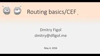 CCIE за год. Основы маршрутизации и CEF